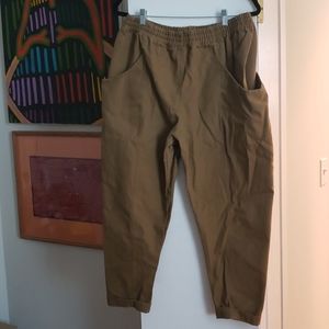 Elizabeth Suzanne canvas Clyde work pant